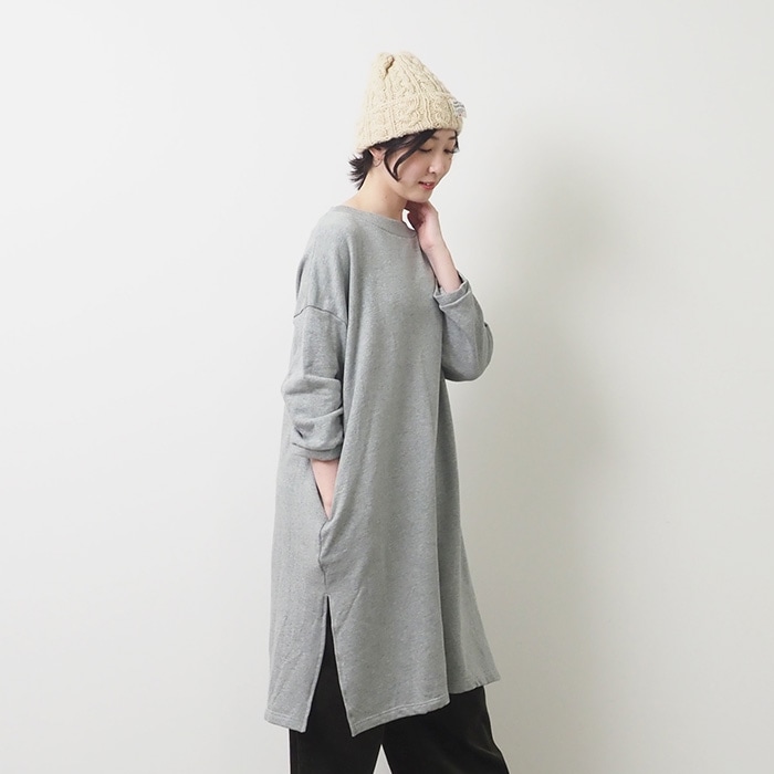 NARU(ナル) 30/10セントラル裏毛 ワイドチュニック 656010