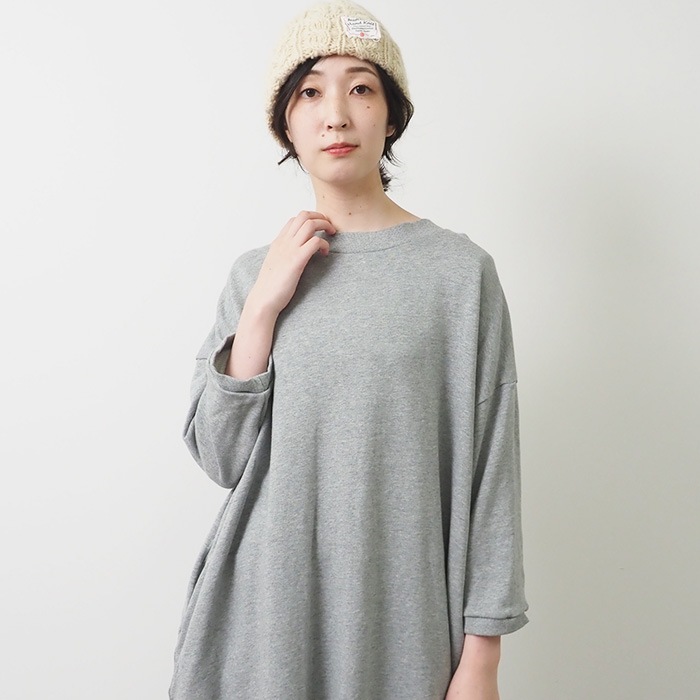 NARU(ナル) 30/10セントラル裏毛 ワイドチュニック 656010