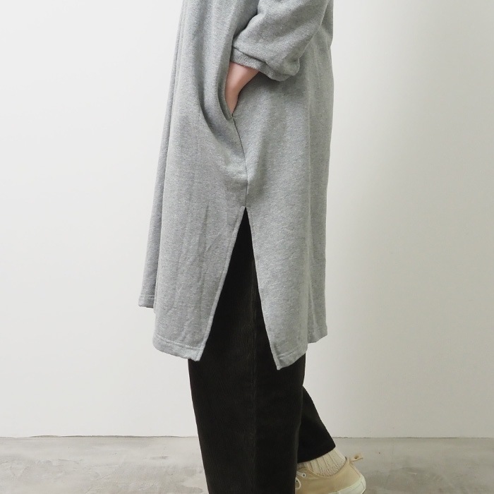 NARU(ナル) 30/10セントラル裏毛 ワイドチュニック 656010