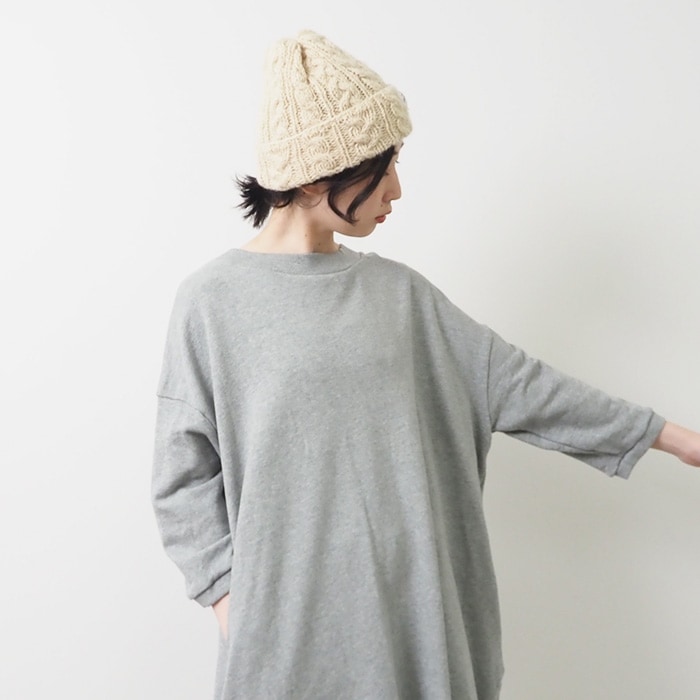 NARU(ナル) 30/10セントラル裏毛 ワイドチュニック 656010