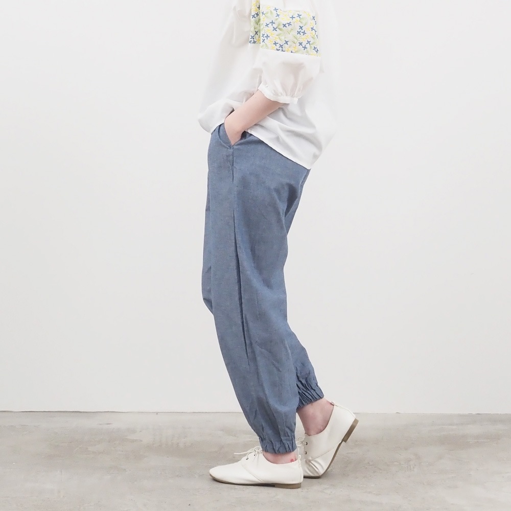 NARU(ナル) サマームラデニム ジョガーパンツ 662812