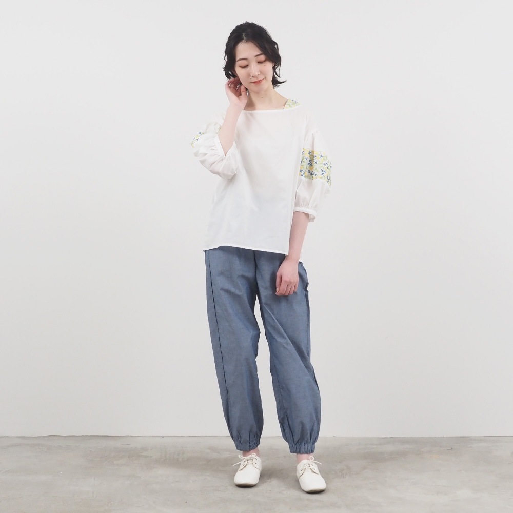 NARU(ナル) サマームラデニム ジョガーパンツ 662812