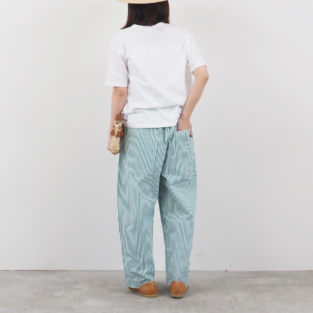 NARU(ナル) ロンドンストライプ ノッポパンツ 667805