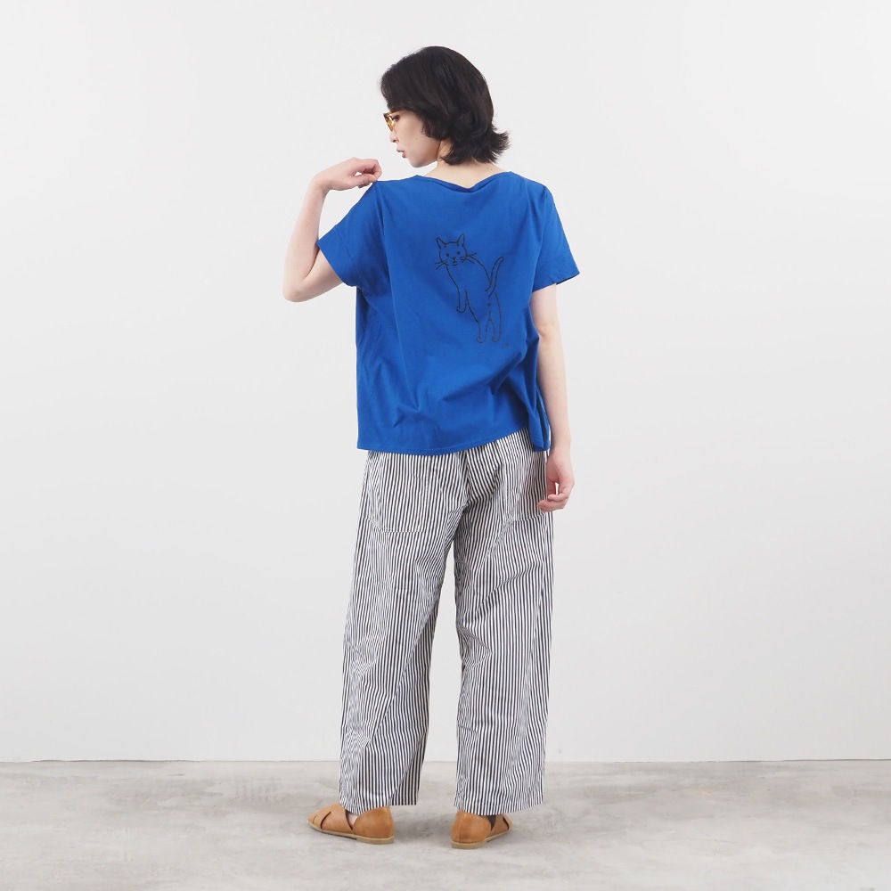 NARU(ナル) ロンドンストライプ ノッポパンツ 667805