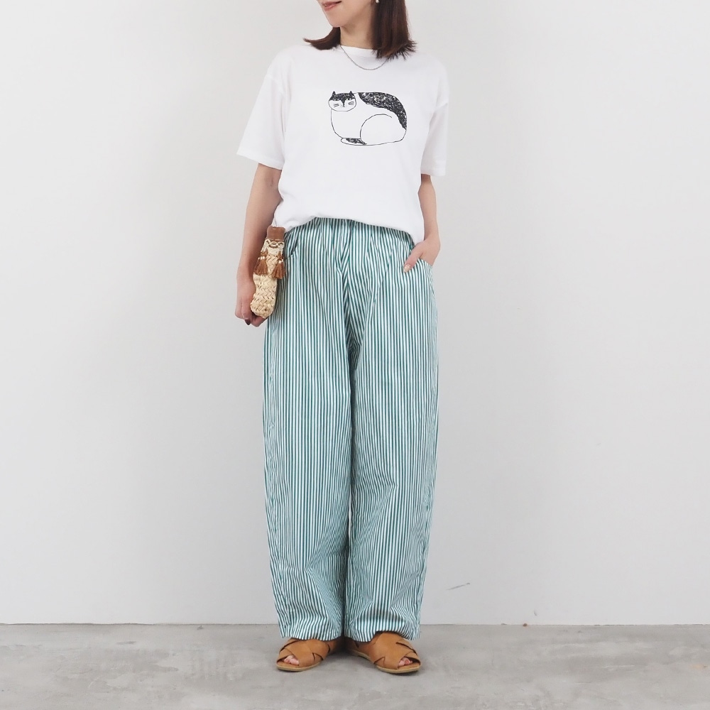 NARU(ナル) ロンドンストライプ ノッポパンツ 667805 | ボトムス