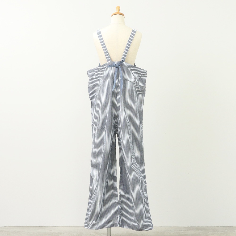 NARU(ナル) サマームラデニムストライプ サロペット 662815 | BOTTOMS