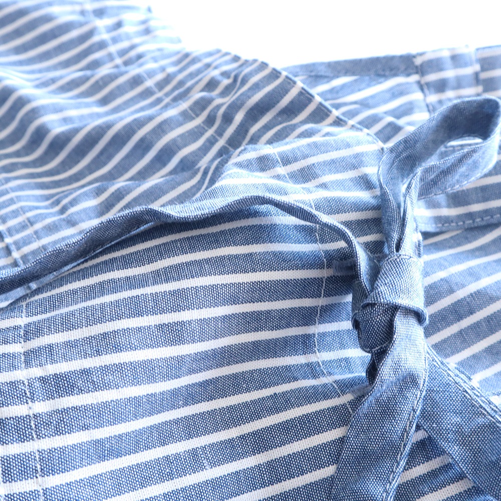 NARU(ナル) サマームラデニムストライプ サロペット 662815