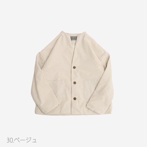 NARU(ナル) キーネックパデットジャケット 656101BE