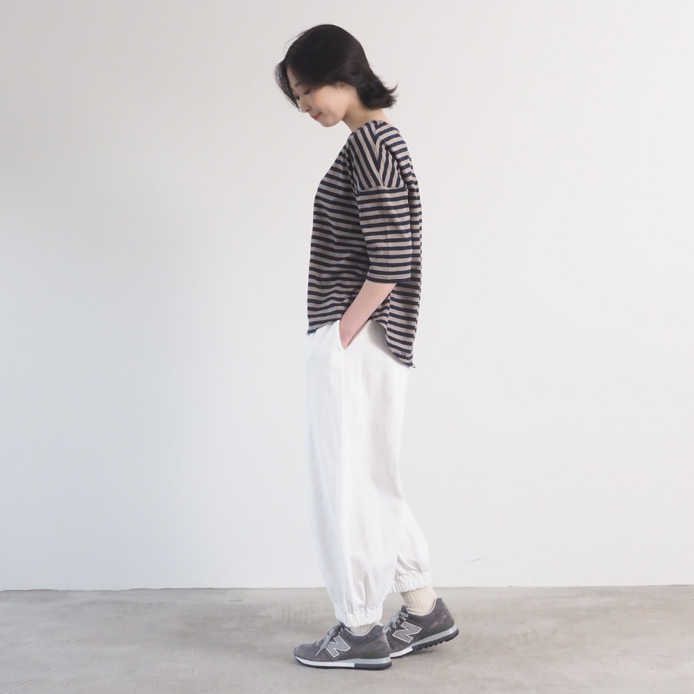 NARU(ナル) 40/2天竺BD ミナミラウンドシャツ 661015