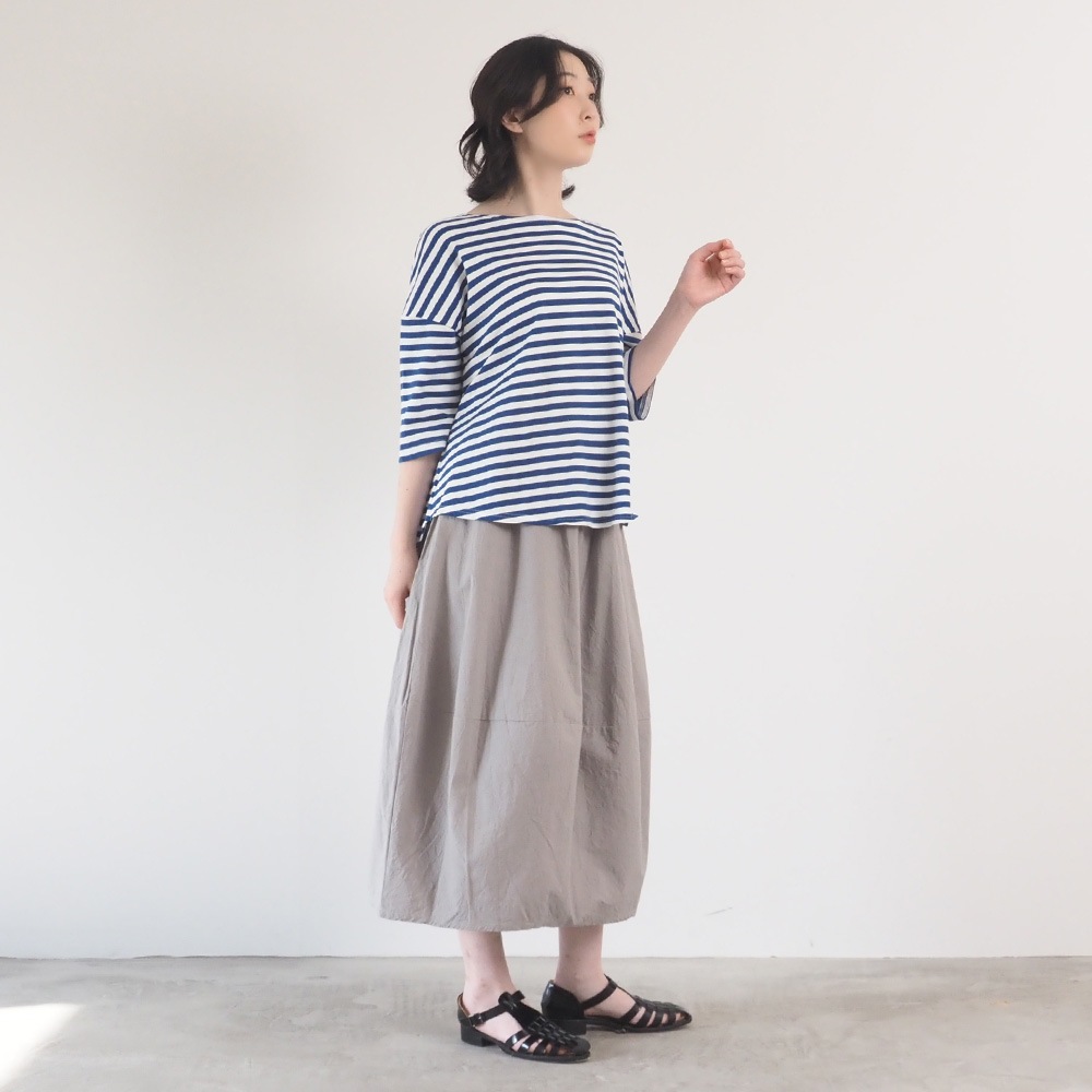 NARU(ナル) 40/2天竺BD ミナミラウンドシャツ 661015