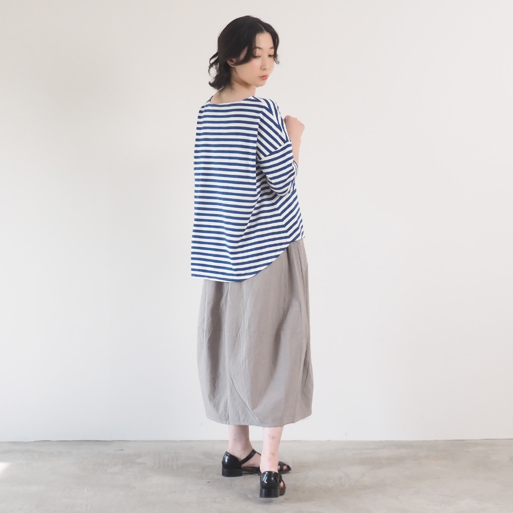 NARU(ナル) 40/2天竺BD ミナミラウンドシャツ 661015