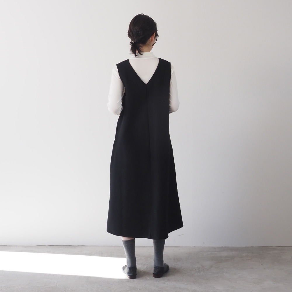 NARU(ナル) リヨセルハーフミラノリブ 衿付きPO(2WAY) 666201