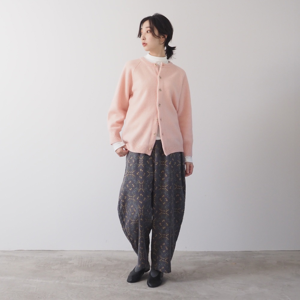 NARU(ナル) リヨセルハーフミラノリブ 衿付きPO(2WAY) 666201