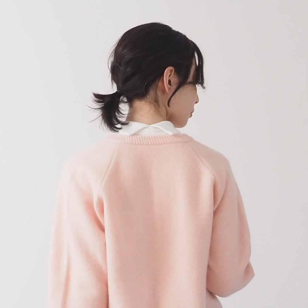 NARU(ナル) リヨセルハーフミラノリブ 衿付きPO(2WAY) 666201