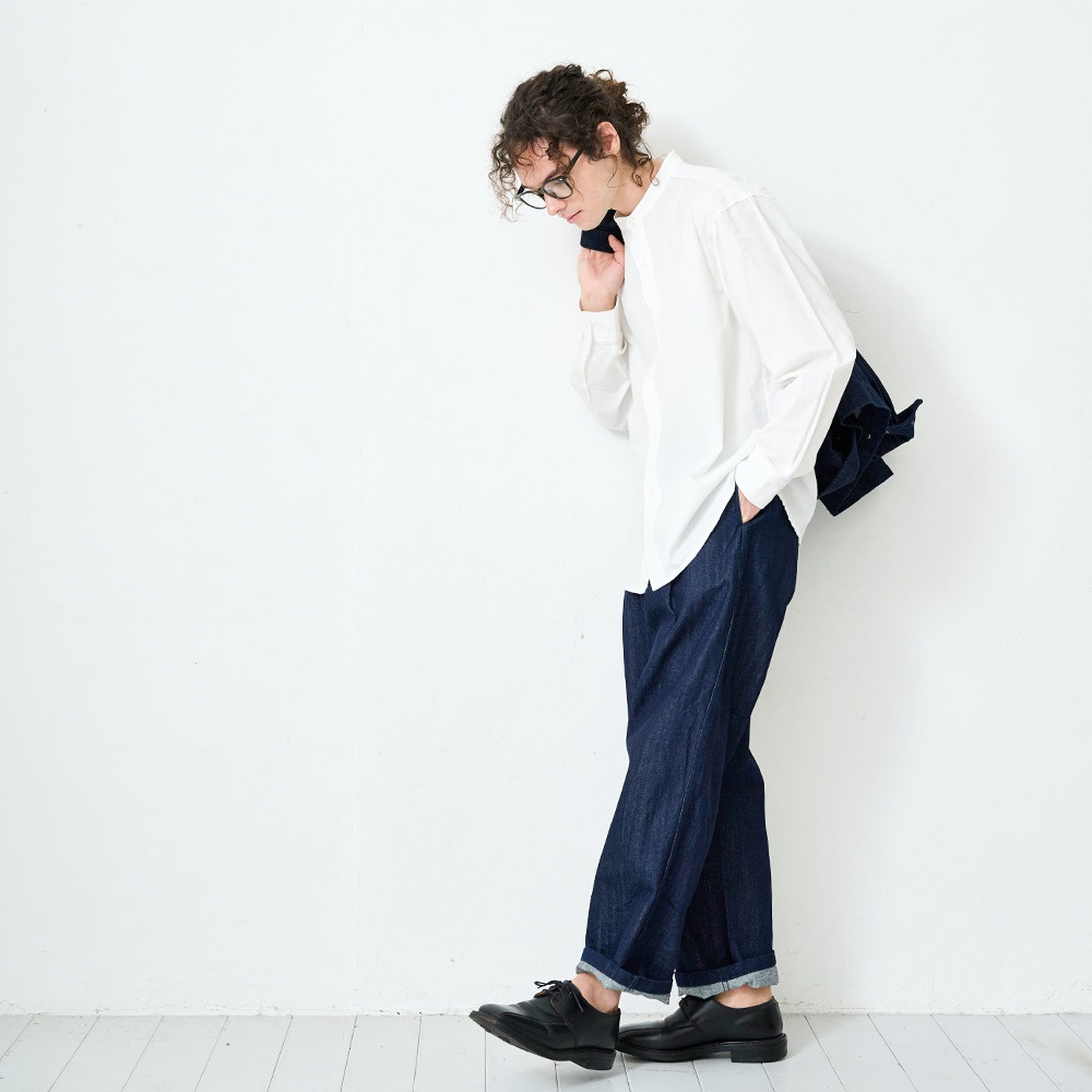 NARU(ナル) 近江晒50ブロード オールデイズシャツ 661935