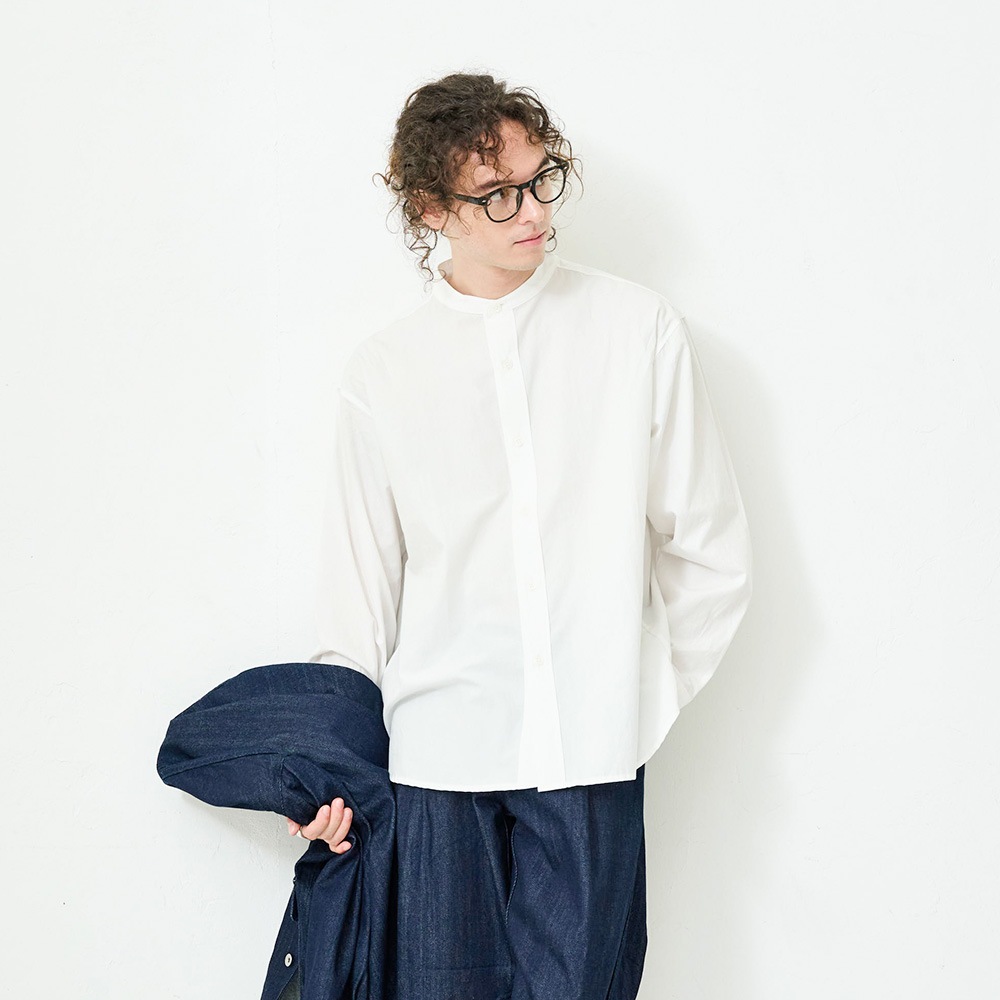 NARU(ナル) 近江晒50ブロード オールデイズシャツ 661935