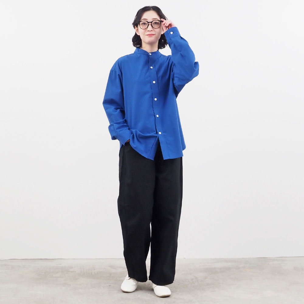 NARU(ナル) 近江晒50ブロード オールデイズシャツ 661935