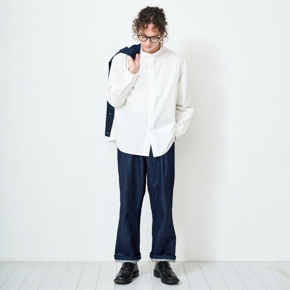 NARU(ナル) 近江晒50ブロード オールデイズシャツ 661935