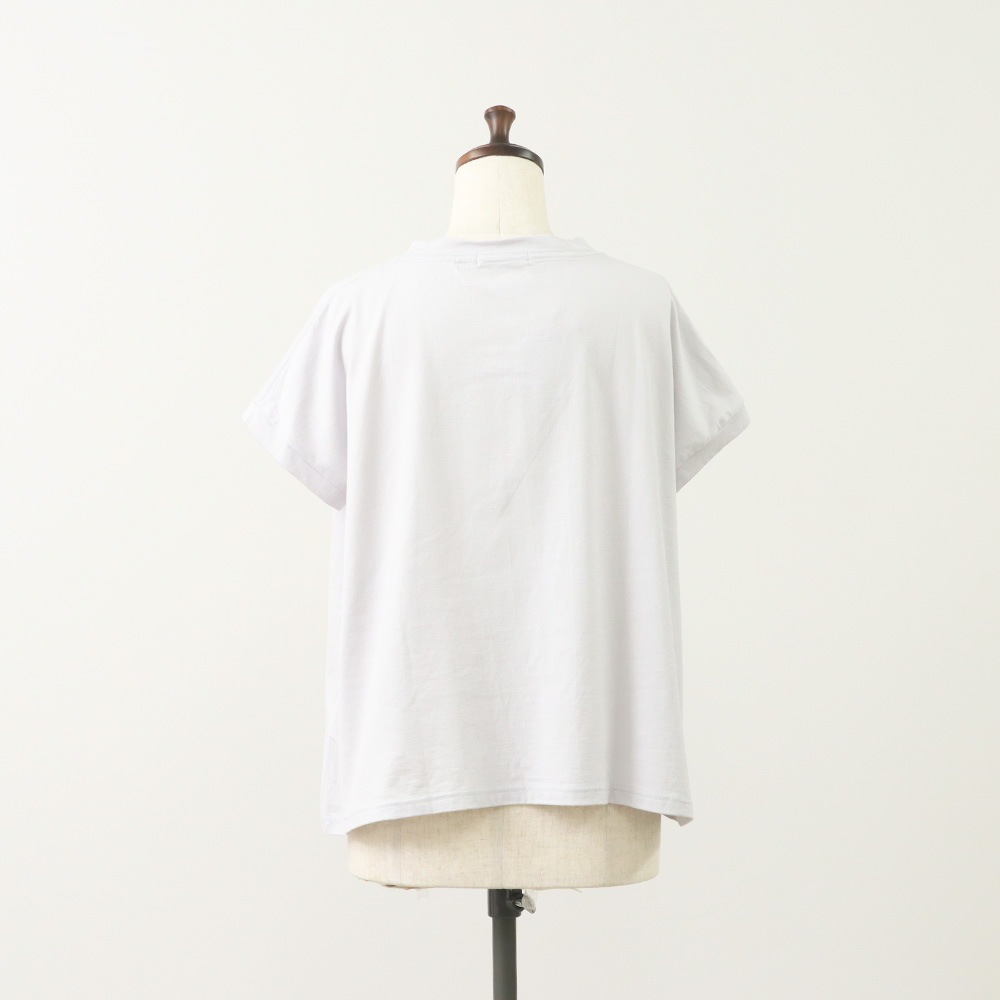 NARU(ナル) 40/2天竺 Rプリントミナミシャツ 662001