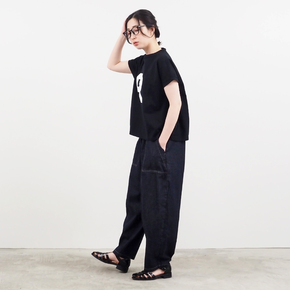 NARU(ナル) 40/2天竺 Rプリントミナミシャツ 662001