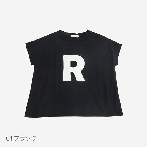 NARU(ナル) 40/2天竺 Rプリントミナミシャツ 662001