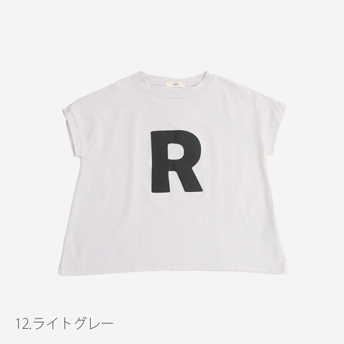 NARU(ナル) 40/2天竺 Rプリントミナミシャツ 662001