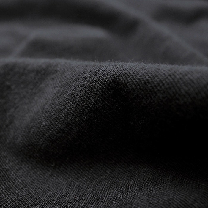 NARU(ナル) ムラ糸リサイクル天竺 裾ひねりタートルネック 646001BD