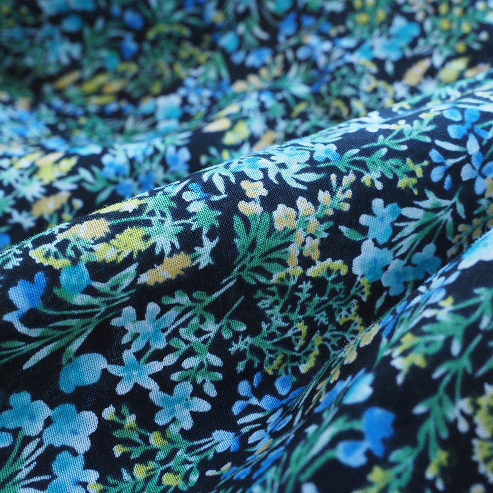 NARU(ナル) 60ローンナイトガーデン ターキーシャツスタンドカラー 667900