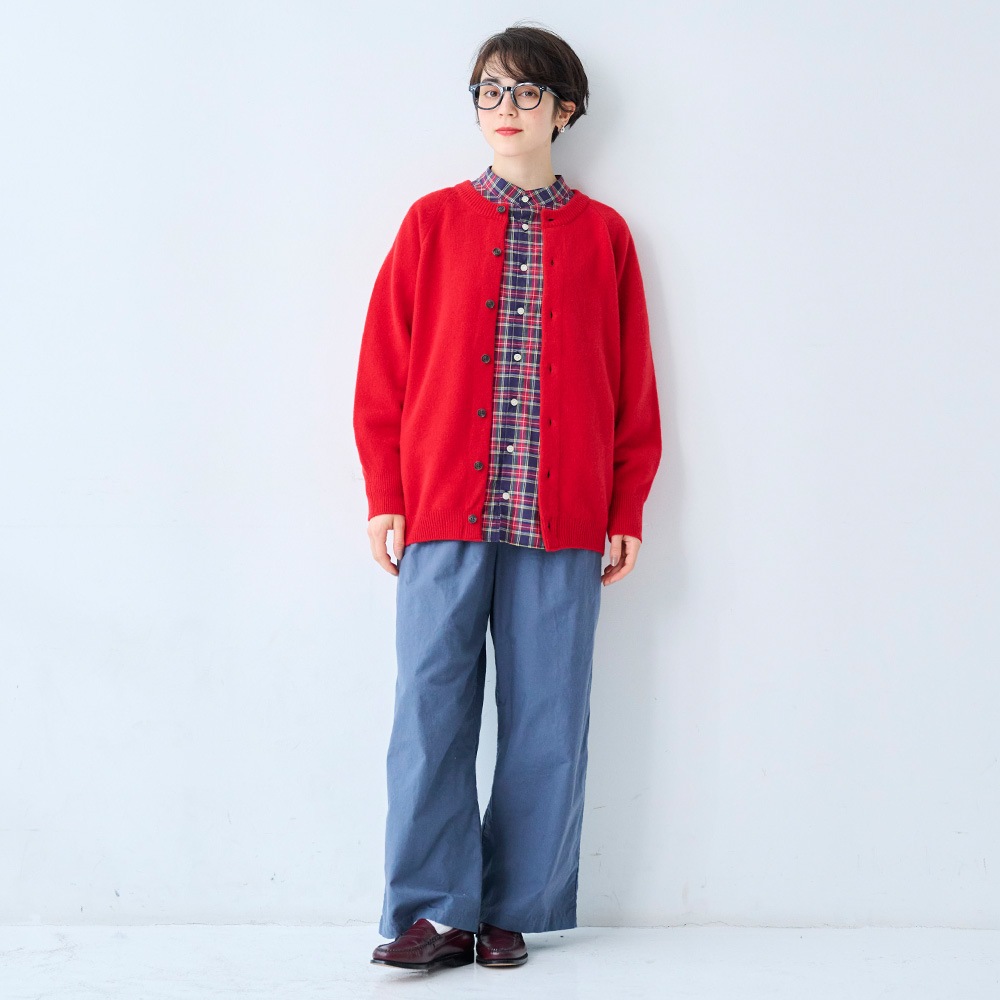 NARU(ナル) タスマニアラムプレミアム セントラルカーディガン 666615