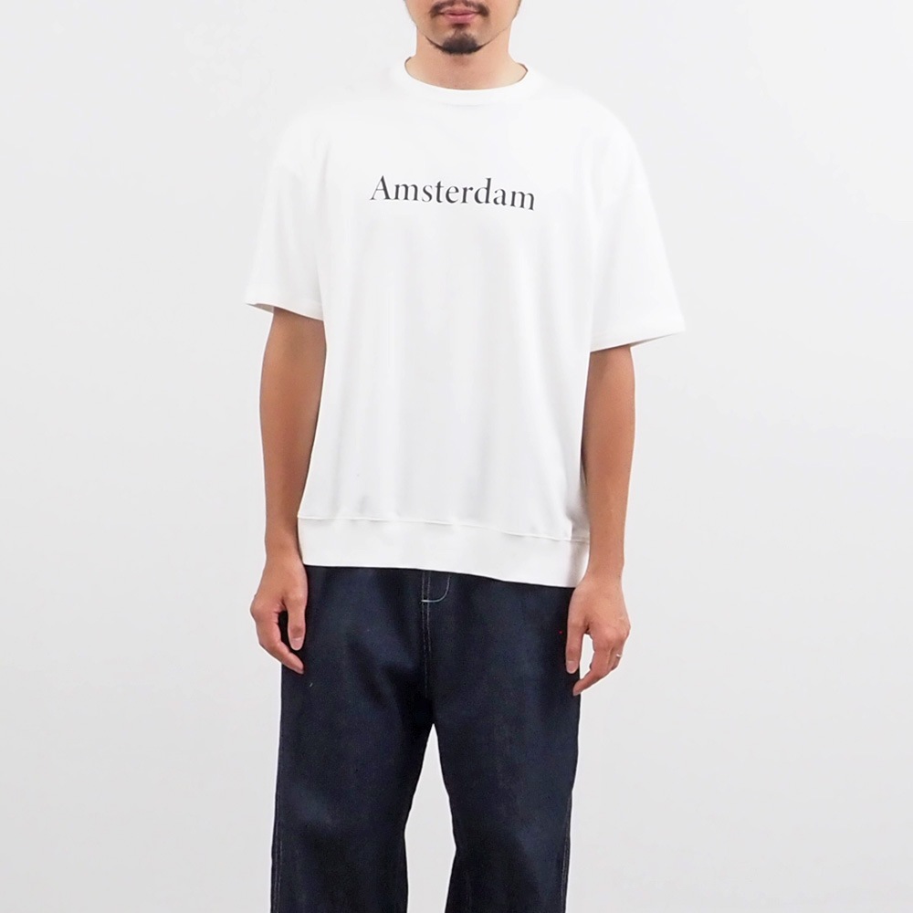 NARU(ナル) スビンプラチナムスムース AmsterdamプリントクルーネックT「Maiden-メイデン-」 661235