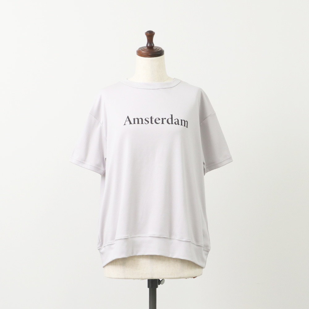 NARU(ナル) スビンプラチナムスムース AmsterdamプリントクルーネックT「Maiden-メイデン-」 661235