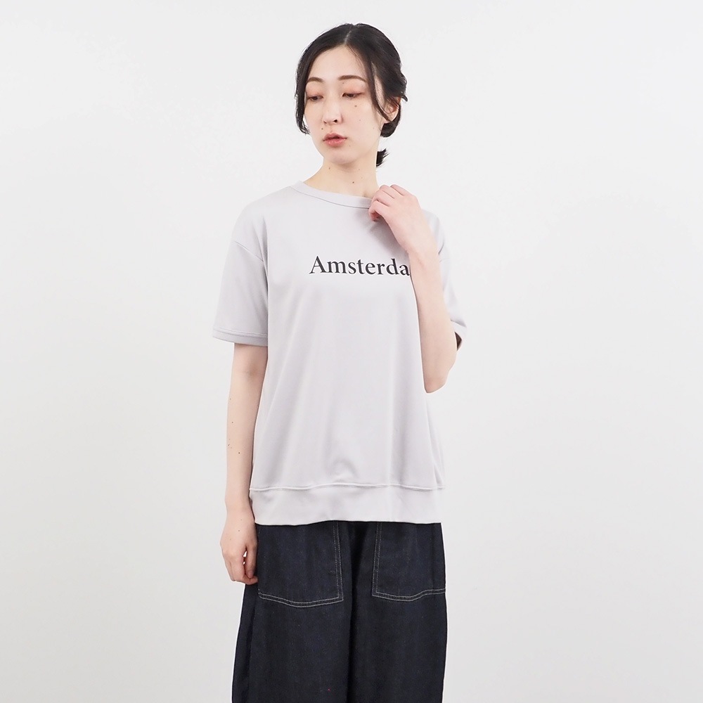 NARU(ナル) スビンプラチナムスムース AmsterdamプリントクルーネックT「Maiden-メイデン-」 661235