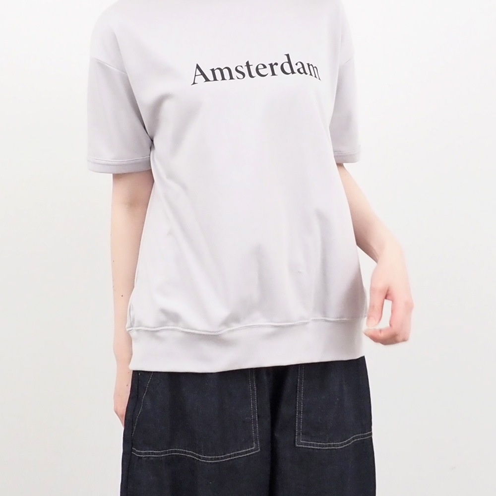 NARU(ナル) スビンプラチナムスムース AmsterdamプリントクルーネックT「Maiden-メイデン-」 661235