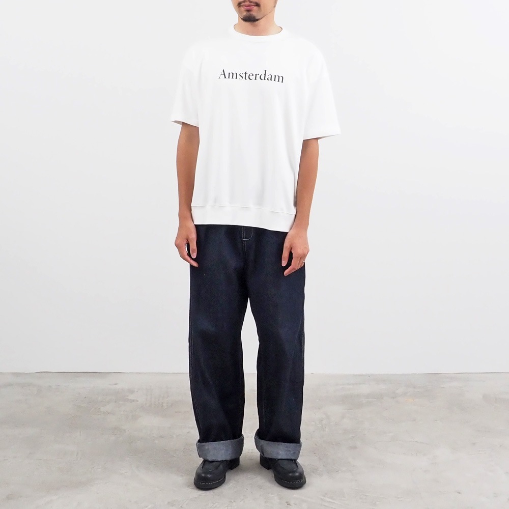 NARU(ナル) スビンプラチナムスムース AmsterdamプリントクルーネックT「Maiden-メイデン-」 661235