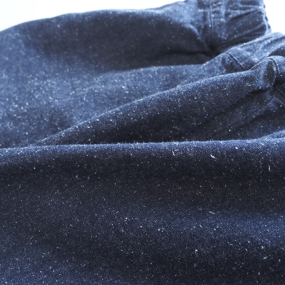 NARU(ナル) コットンシルクブーレットノイルデニム エッグパンツ 6708421