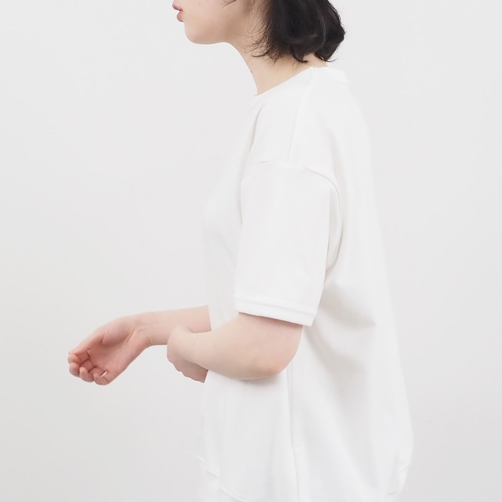 NARU(ナル) スビンプラチナムスムース クルーネックT「Maiden-メイデン