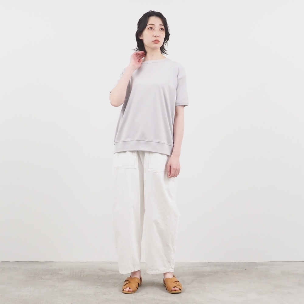 NARU(ナル) スビンプラチナムスムース クルーネックT「Maiden-メイデン