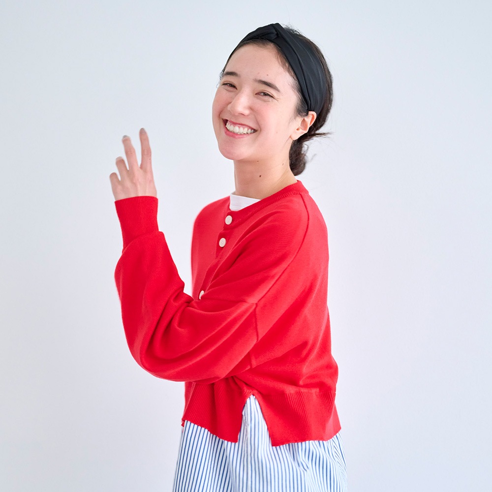 NARU(ナル) 綿レーヨンシルク コンビネーションカーディガン 670701