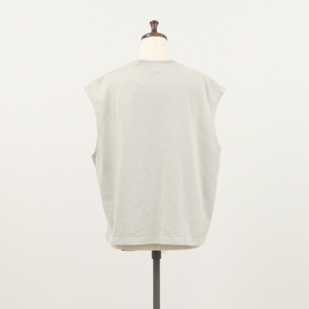 NARU(ナル) ウール混裏毛Vネックベスト 659004