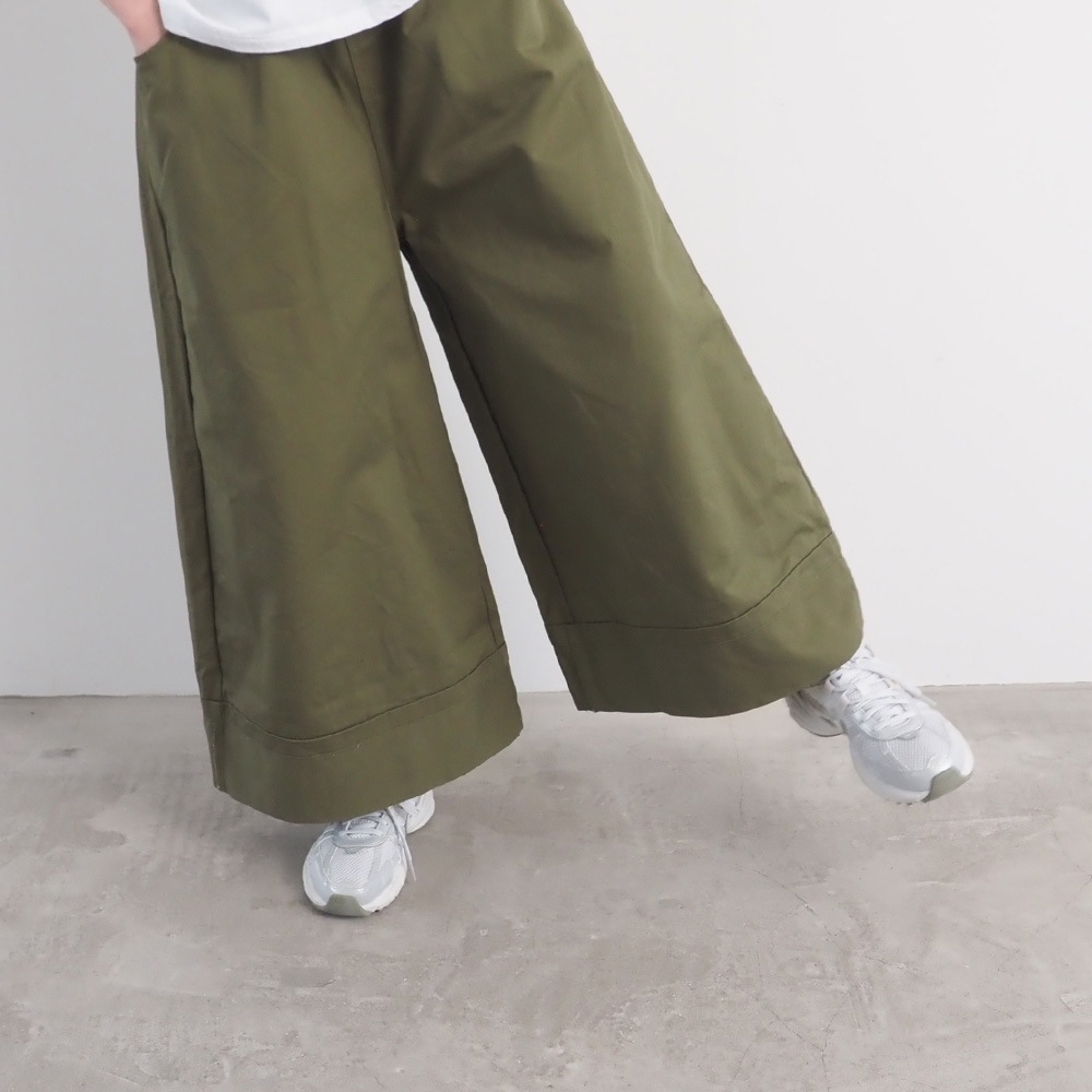 NARU(ナル) 定番チノクロス超撥水 ノッポバギーパンツ 6708161