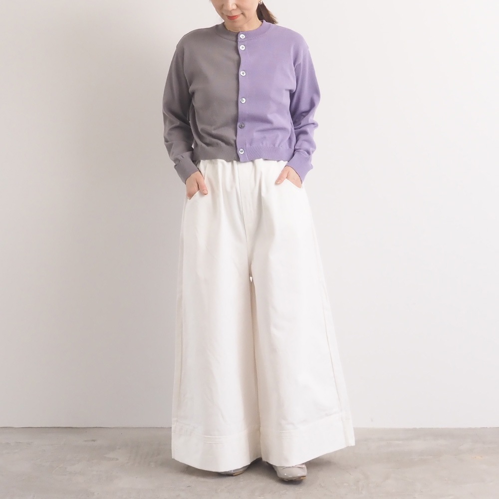 NARU(ナル) 定番チノクロス超撥水 ノッポバギーパンツ 6708161