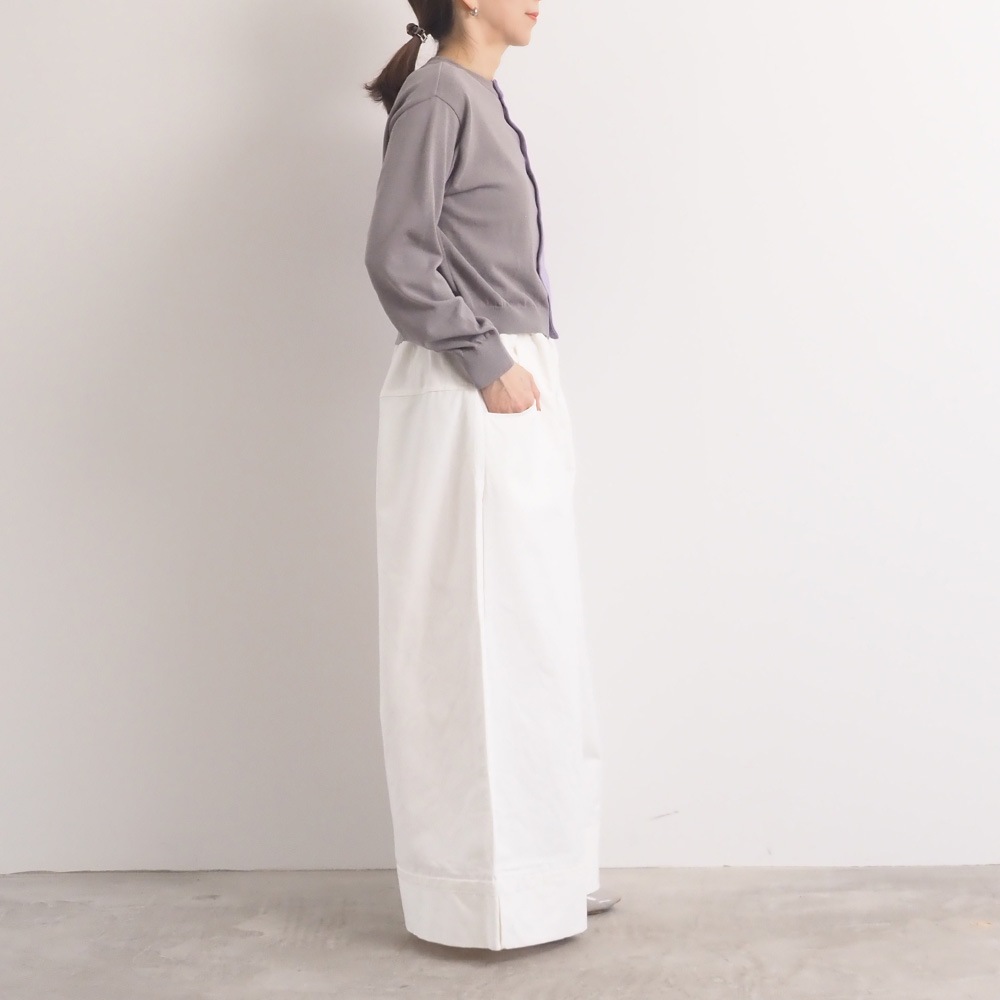 NARU(ナル) 定番チノクロス超撥水 ノッポバギーパンツ 6708161