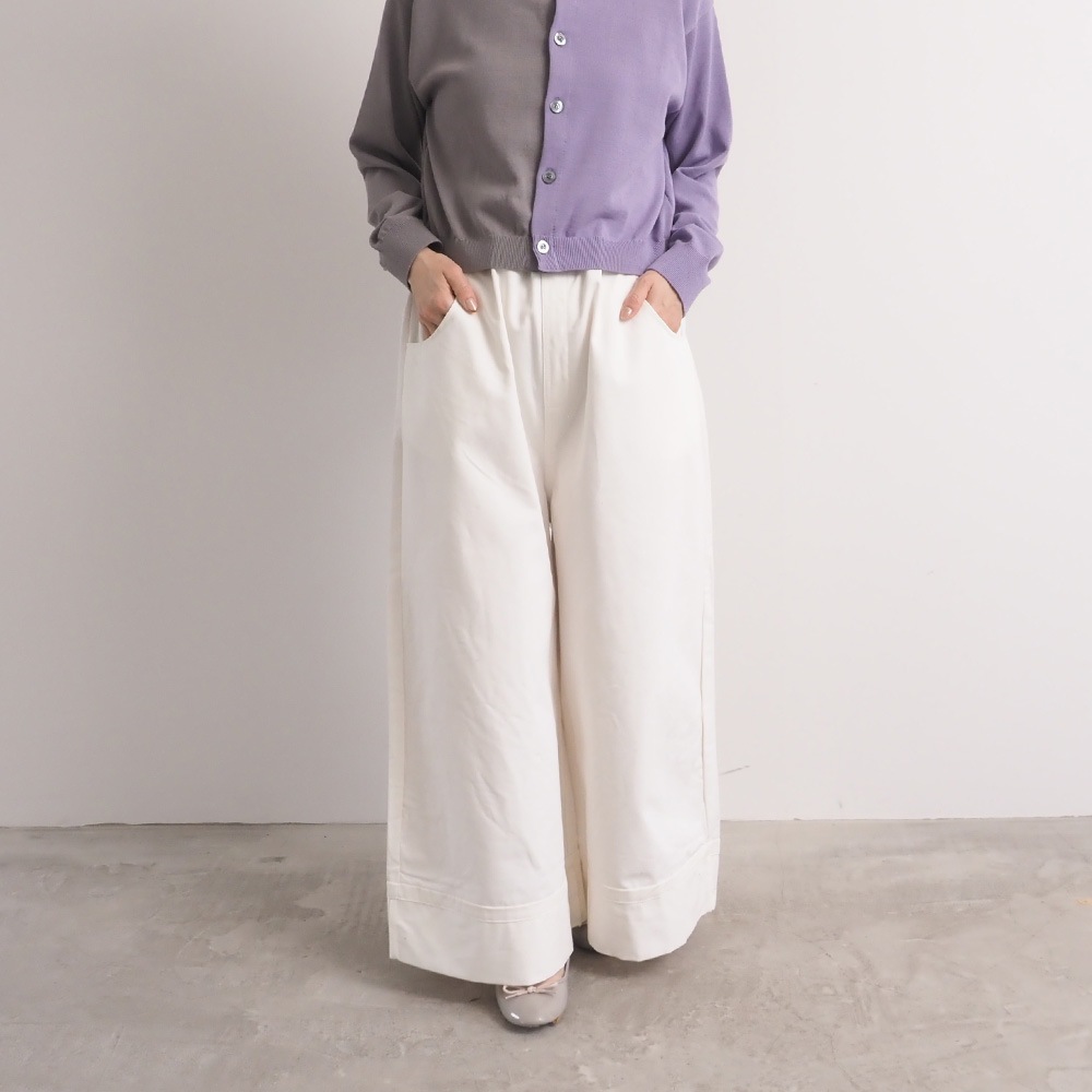 NARU(ナル) 定番チノクロス超撥水 ノッポバギーパンツ 6708161