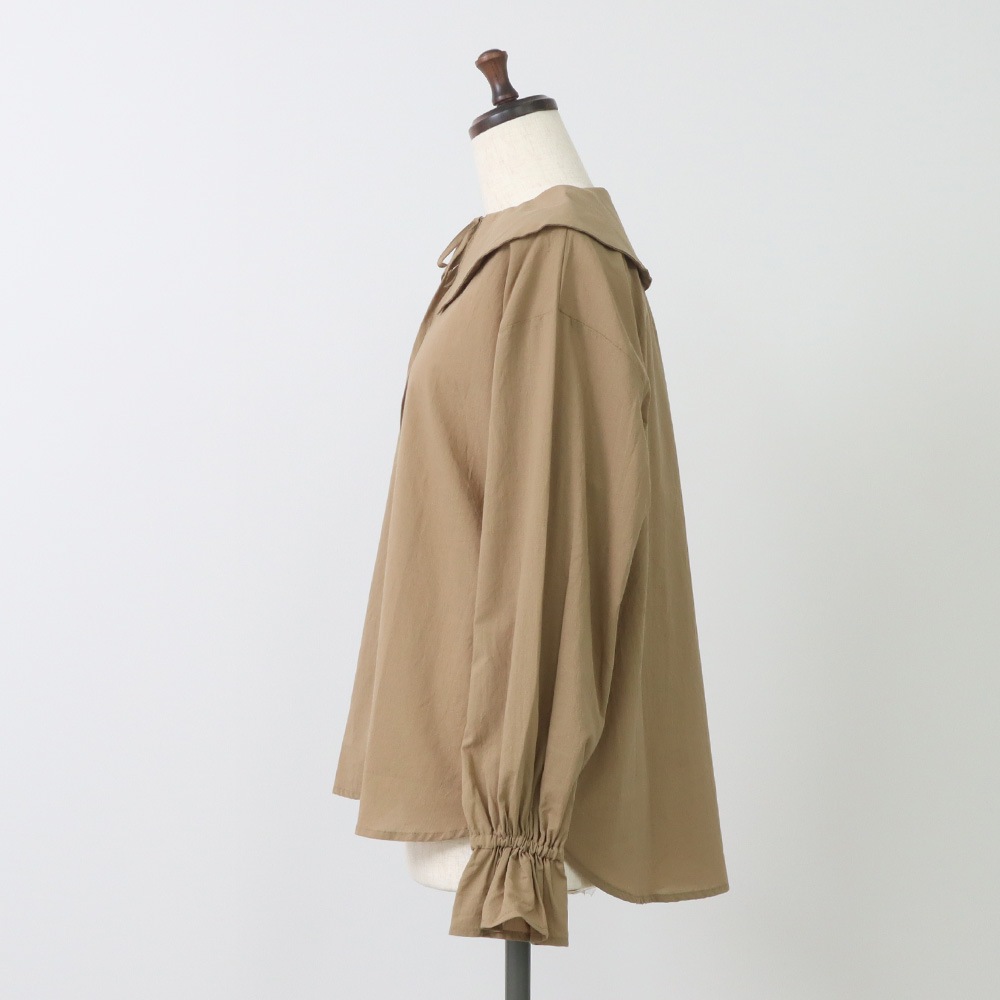 NARU(ナル) ふんわりローン スキッパーリボンブラウス 665825