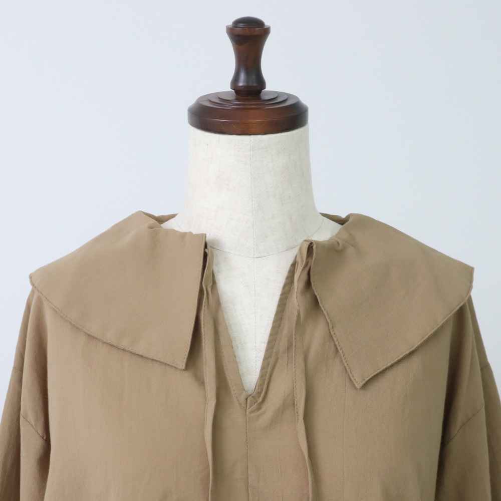 NARU(ナル) ふんわりローン スキッパーリボンブラウス 665825