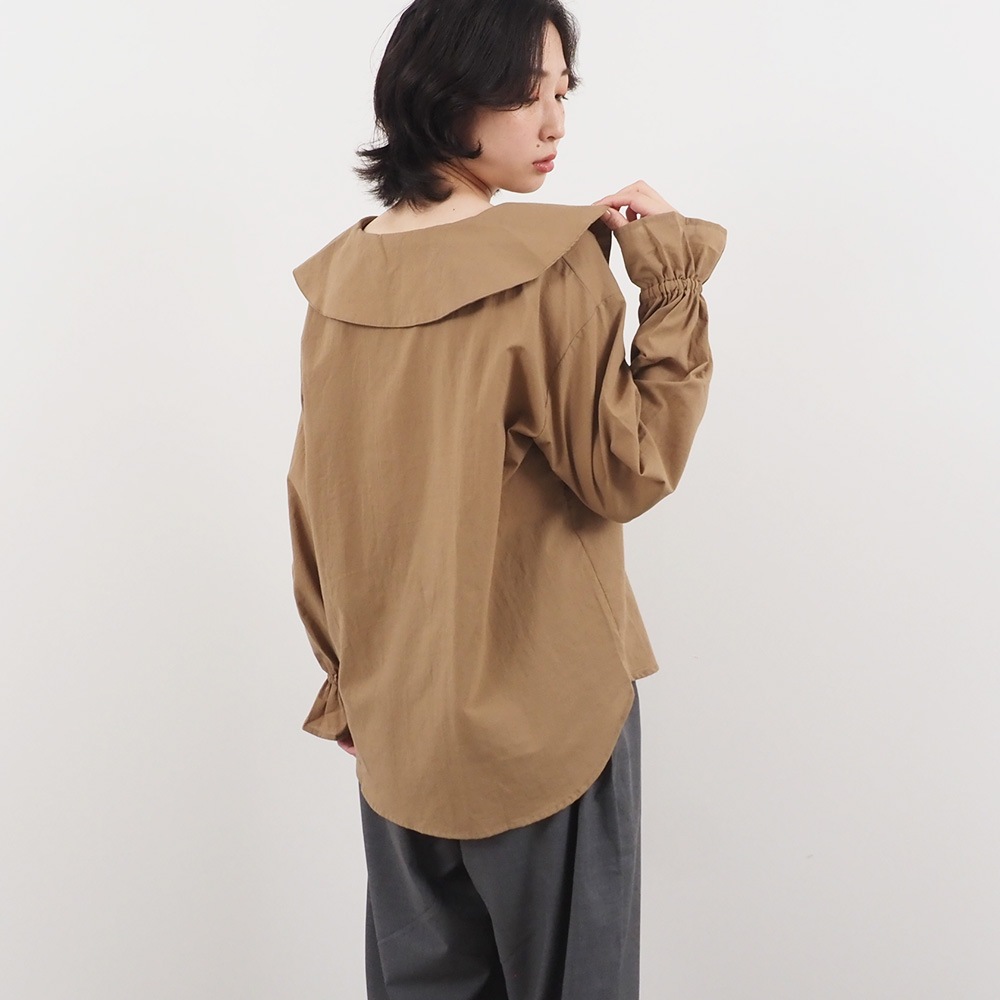 NARU(ナル) ふんわりローン スキッパーリボンブラウス 665825