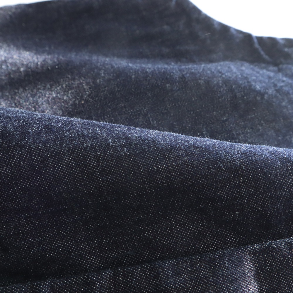 NARU(ナル) 8ozムラデニム フロントボタンベスト 663812