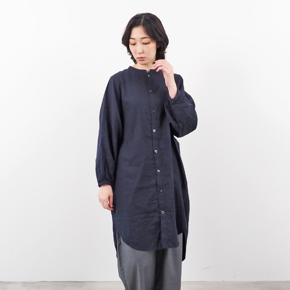 NARU(ナル) ダブルガーゼ ロングシャツカーデ 665812