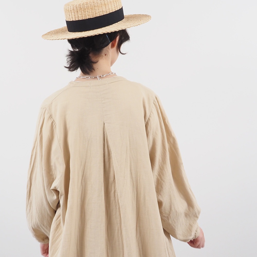 NARU(ナル) ダブルガーゼ ロングシャツカーデ 665812