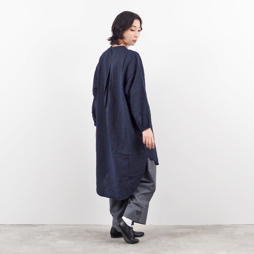 NARU(ナル) ダブルガーゼ ロングシャツカーデ 665812